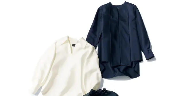50代からのファッション新名品】“主役級”のシンプルなシルク