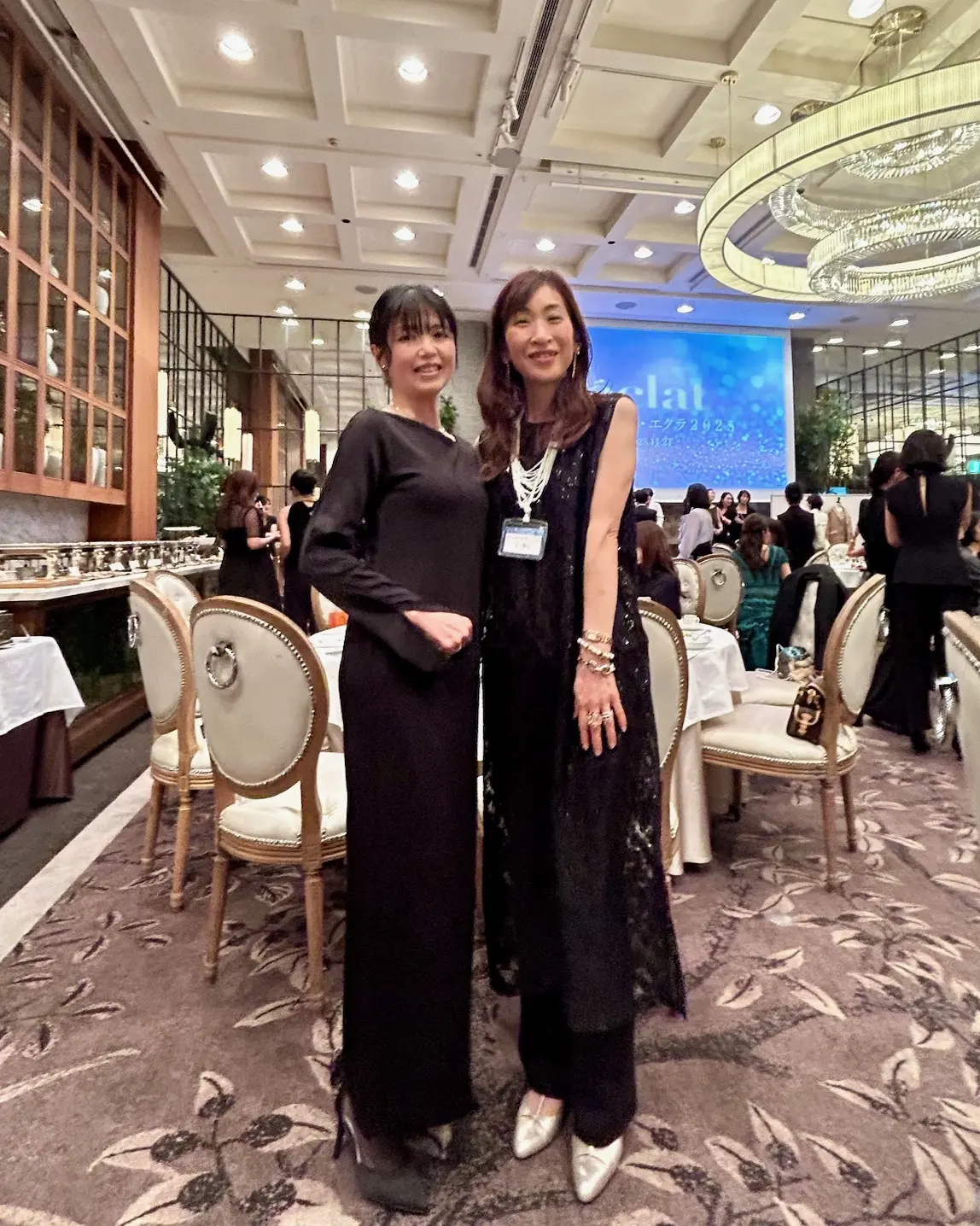 スパンコールのブラックコーデで【ソワレ・ドゥ・エクラ】へ♪_1_12-2