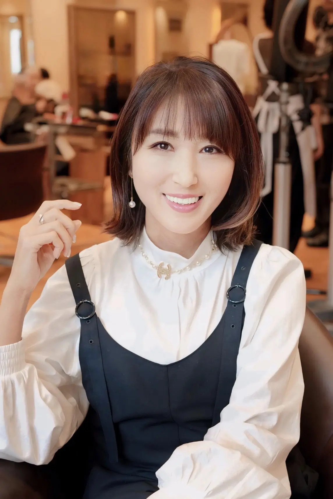 冬のボブヘアスタイル