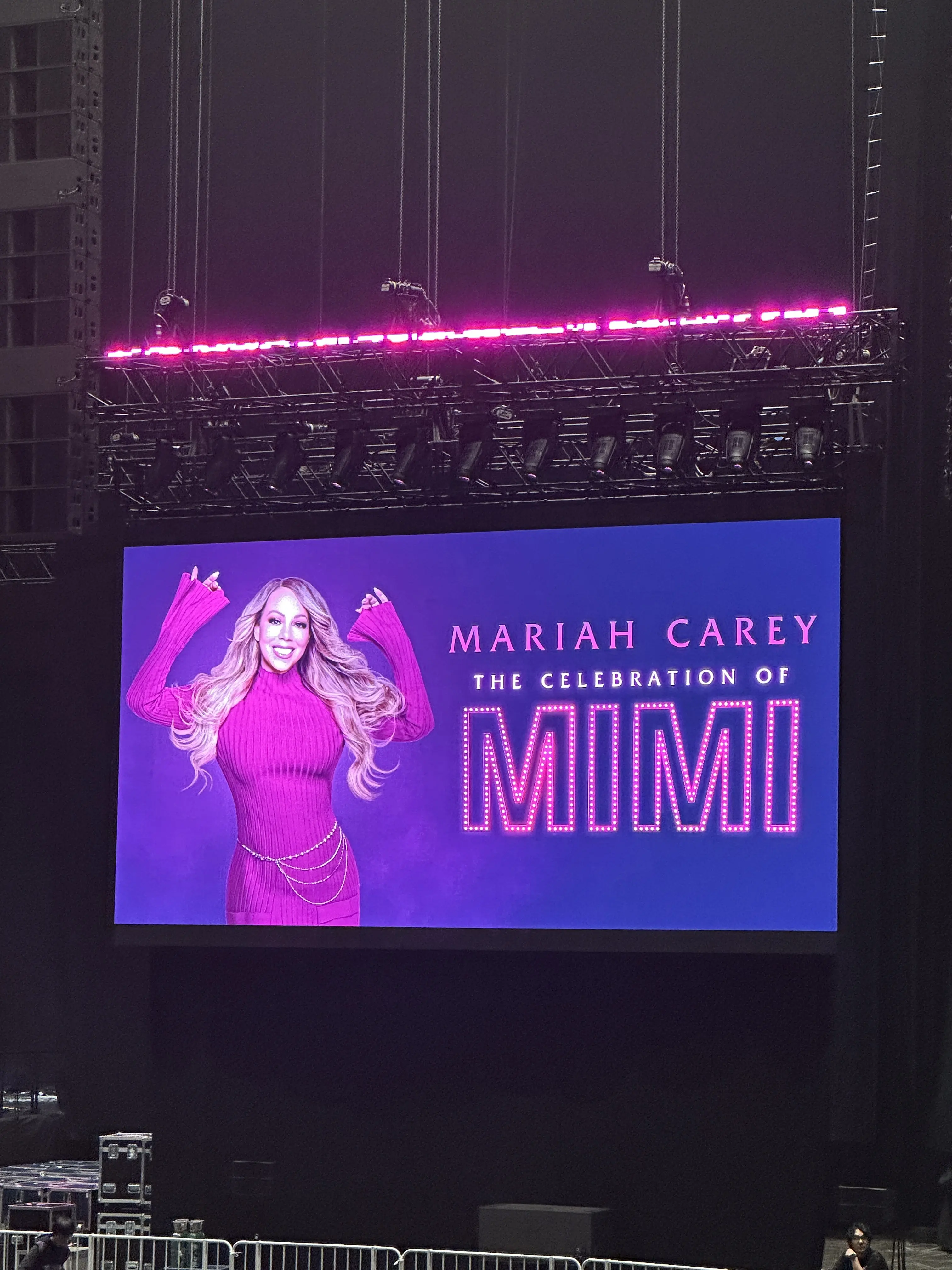 Kアリーナ横浜マライアキャリースクリーン