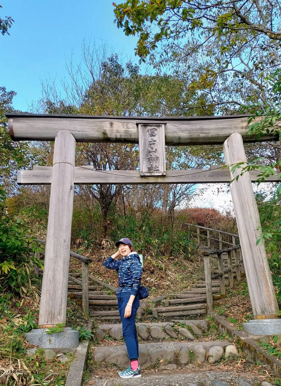 榛名山頂上にある榛名富士山神社