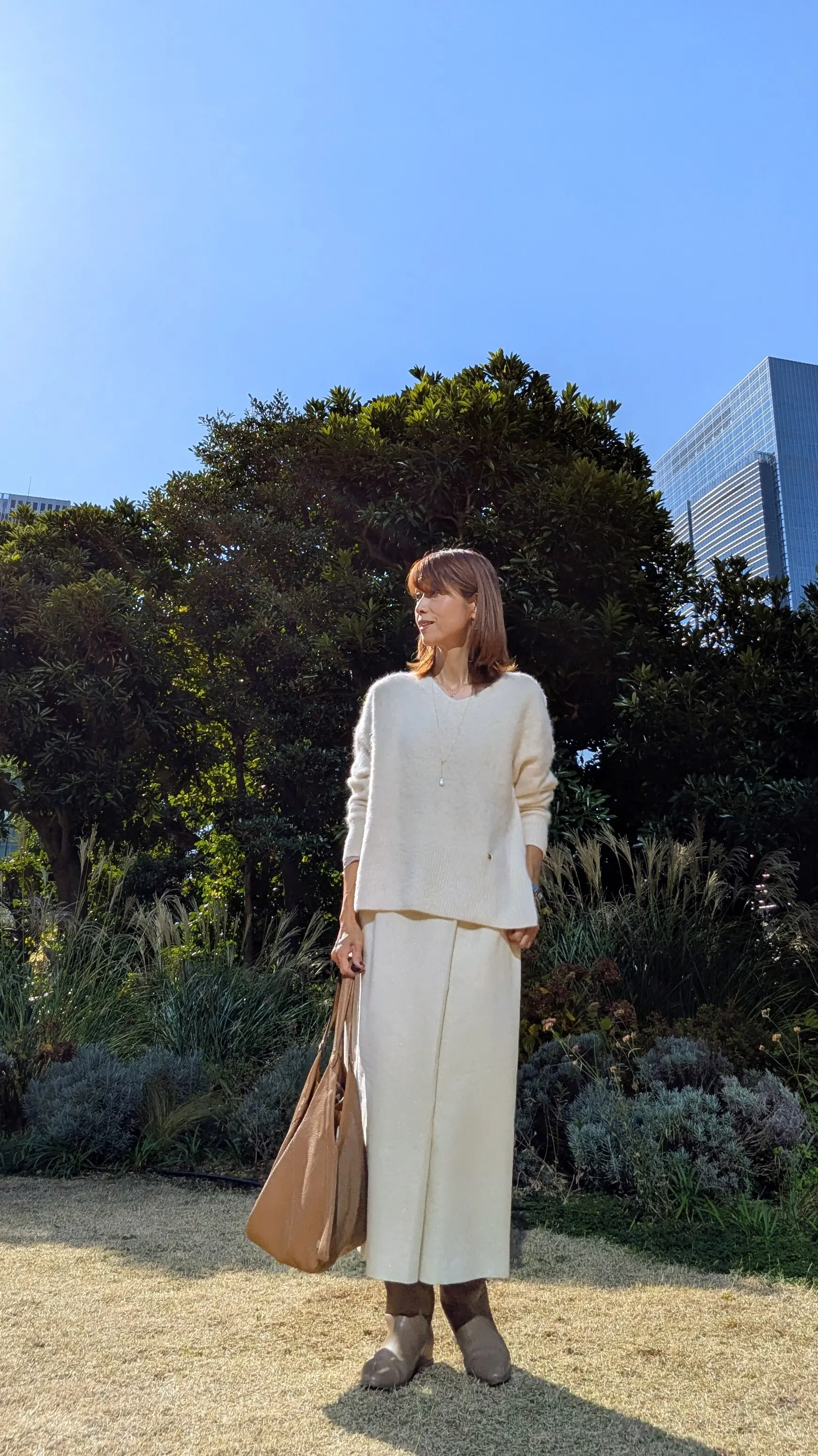 ホワイトコーデホワイトコーデ　ZARAコーデ