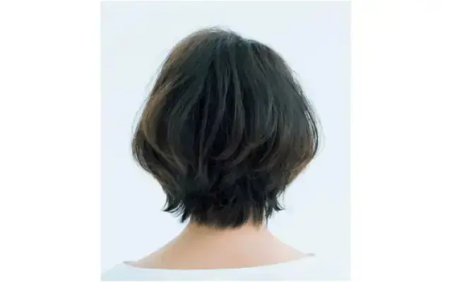 360度ボリュームアップして見えるから若々しいショートボブ