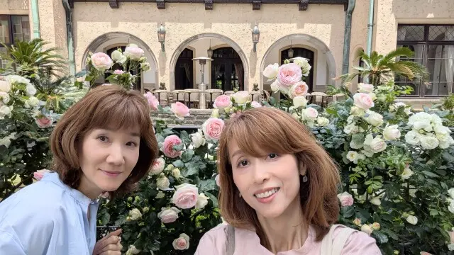 紀尾井町ガーデンテラス 薔薇 チームJマダム お出かけ