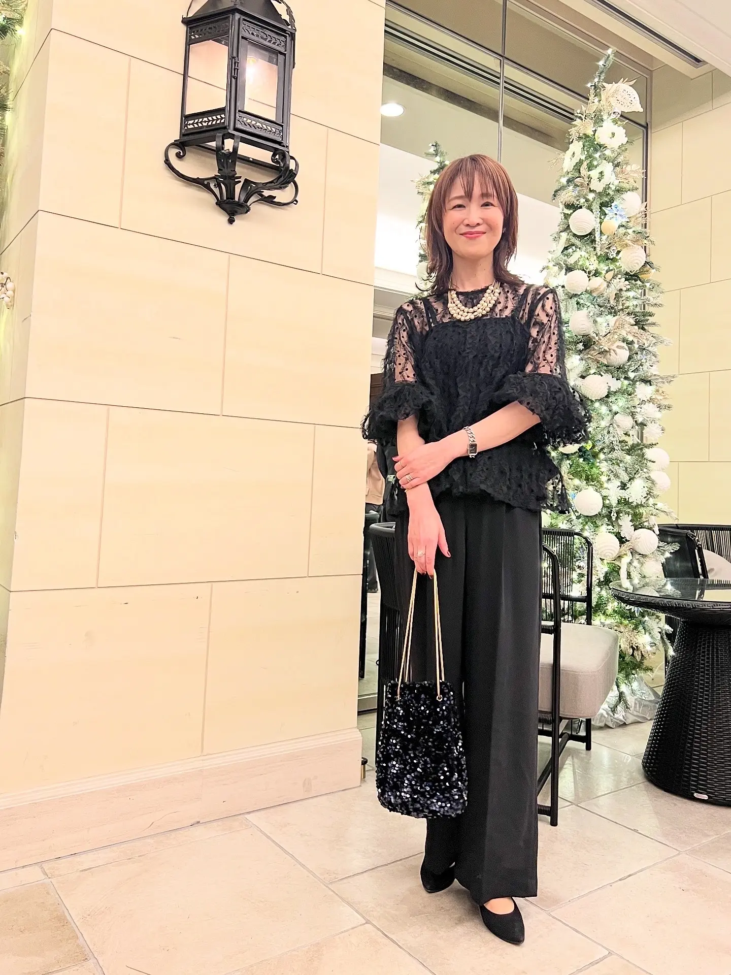 甘すぎない大人チュールブラウスで『ソワレ・ドゥ・エクラ2025』へ_1_26