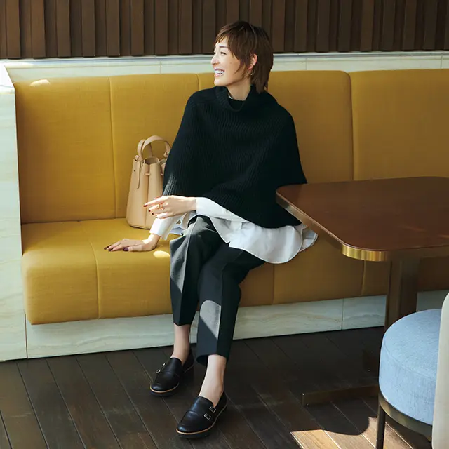 軽やかブーツ＆洗練マニッシュ靴で快適に】秋も、ペダラのシューズで私