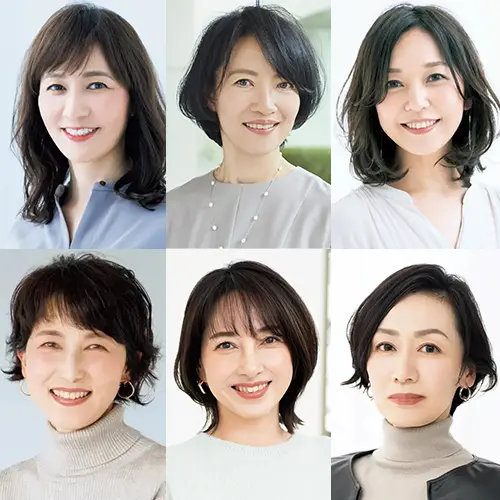 “深め前髪”がポイント！50代の髪悩みを解消する「ショートボブ」【50代髪型人気ランキングTOP10】