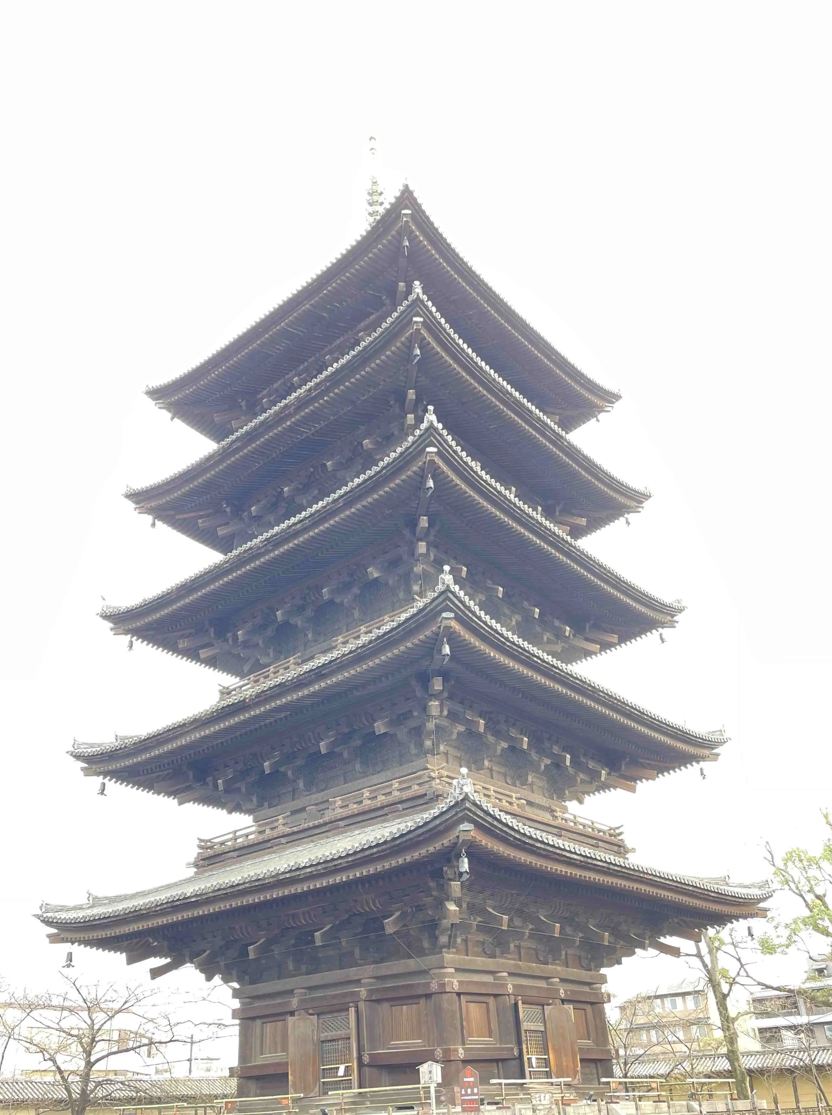 東寺　国宝　五重塔　