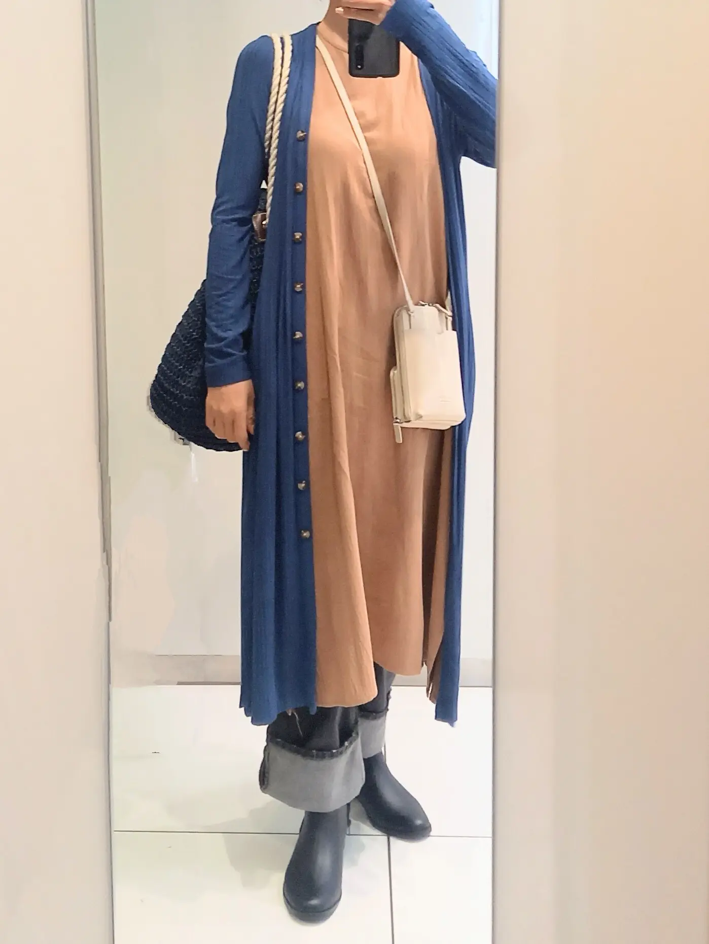 新感覚♡ブラウン×ブルーの組み合わせ_1_2