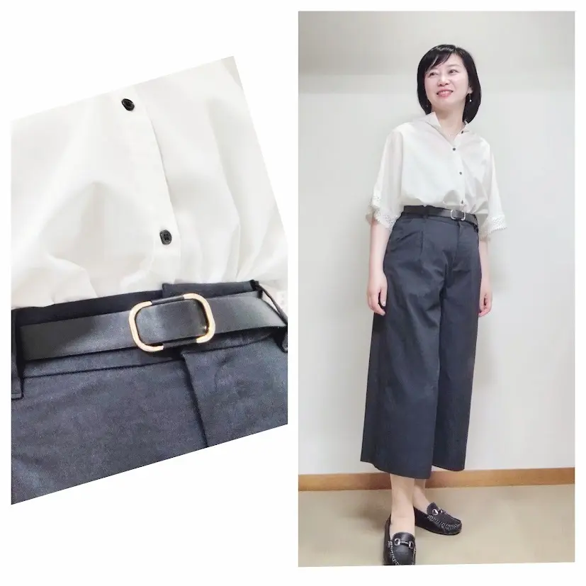 9月前半。アラフィフ秘書お仕事毎日服_1_2