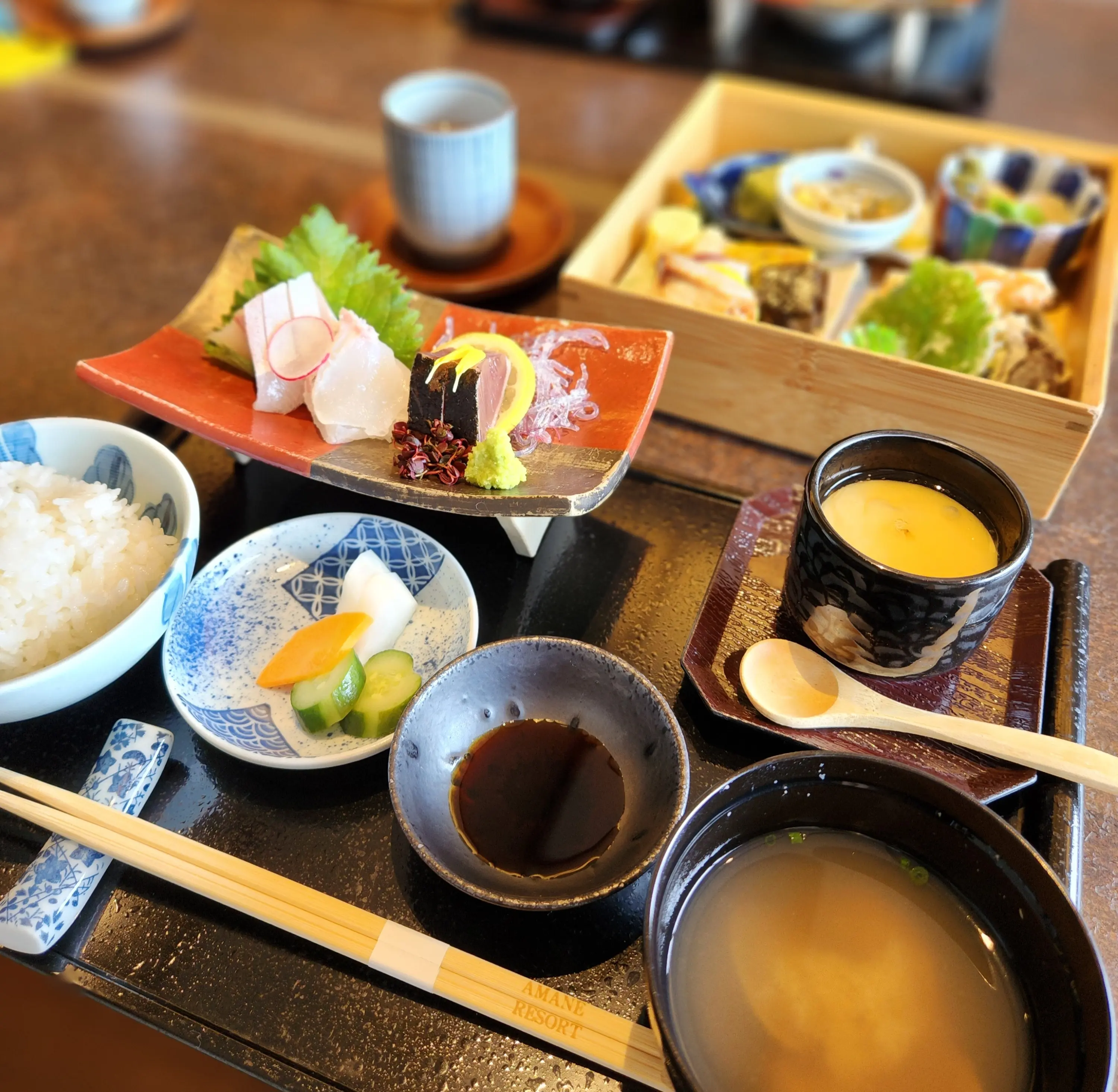 サマーデニムとふんわりブラウス_1_7
