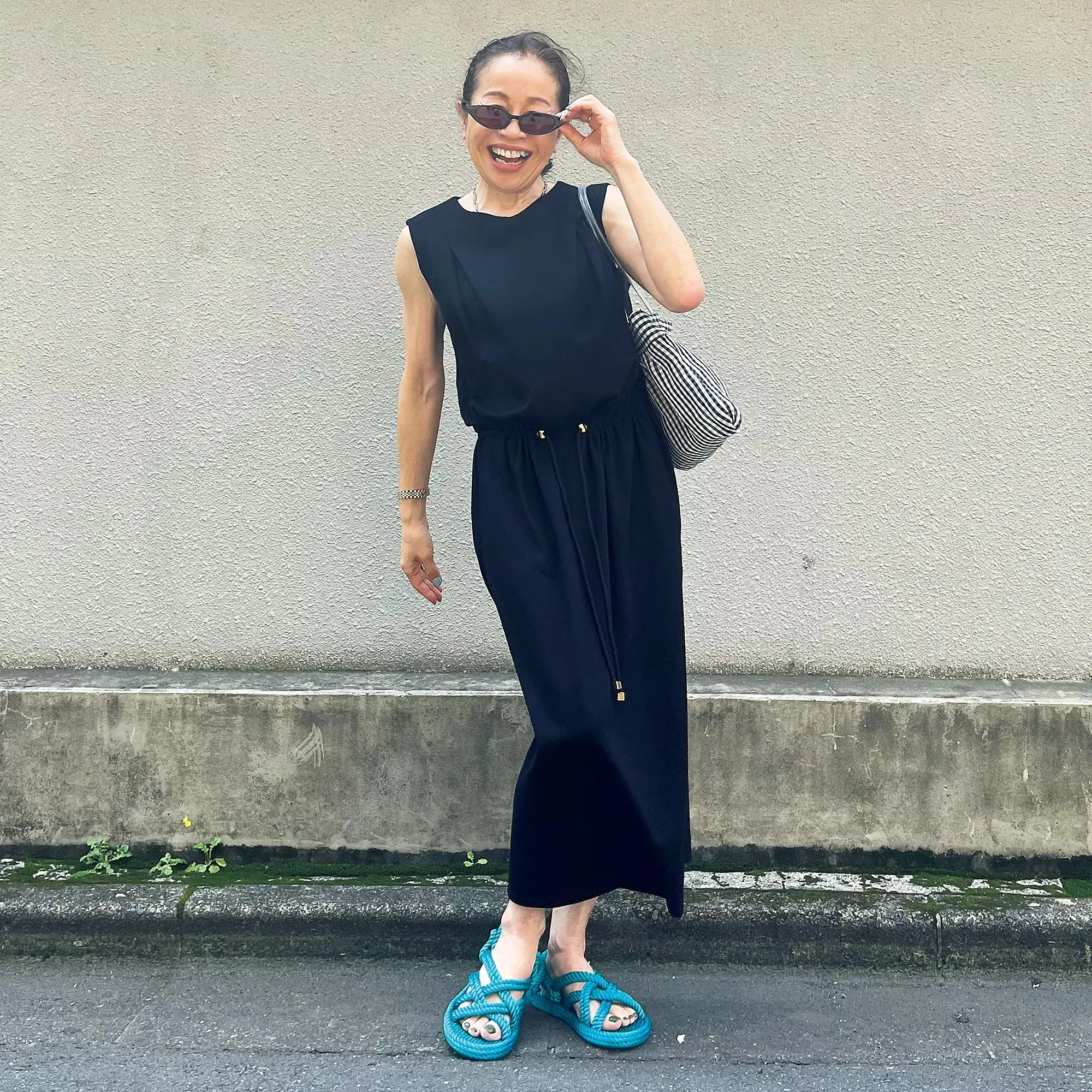 暑い夏は「きれいめリラックス感」がキーワード。150cmエディター 宮崎桃代の涼しい小粋カジュアル！_1_4