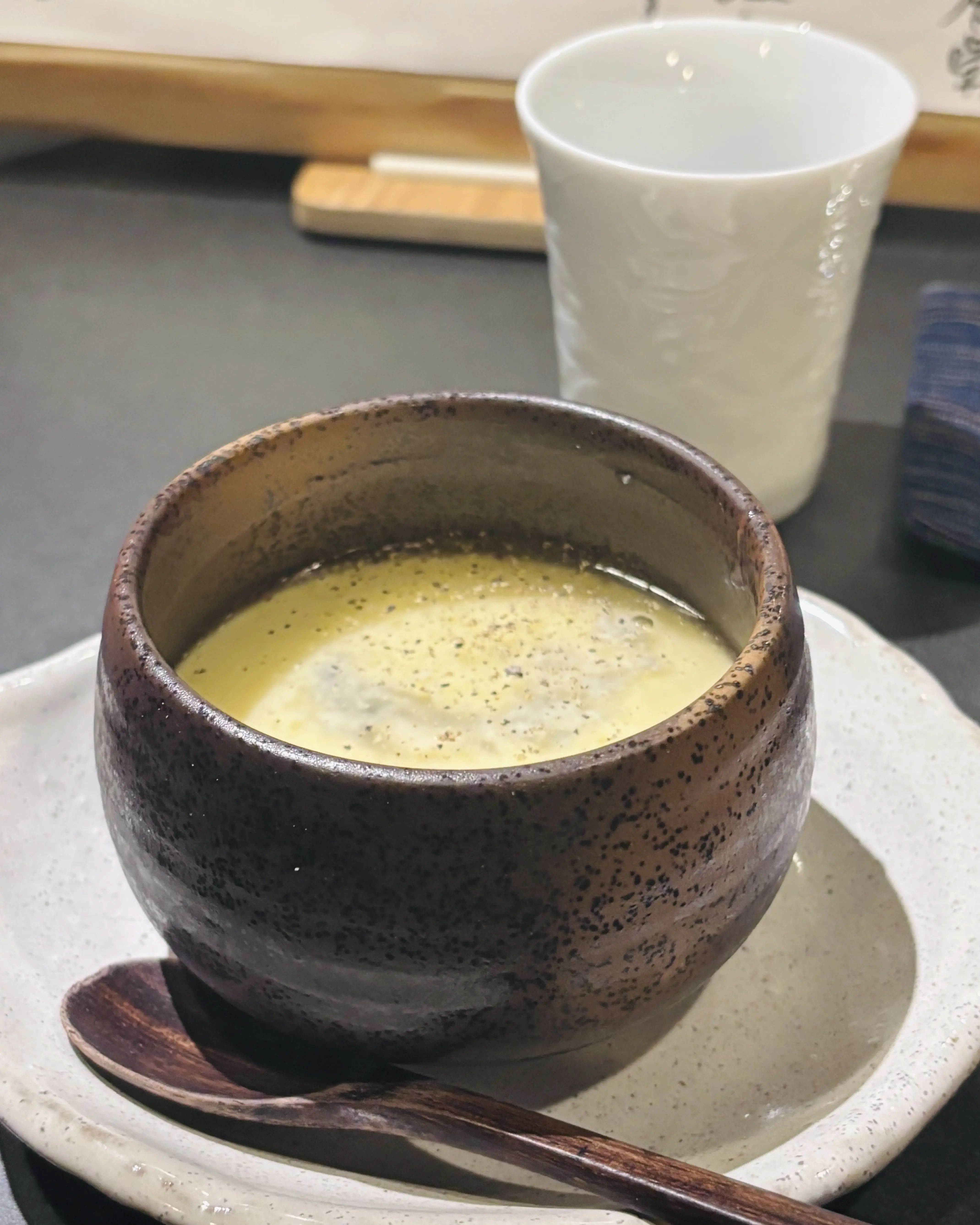 自由が丘 割烹 吉本 創作和食 ワイン ペアリング 特別フルコース 茶碗蒸し