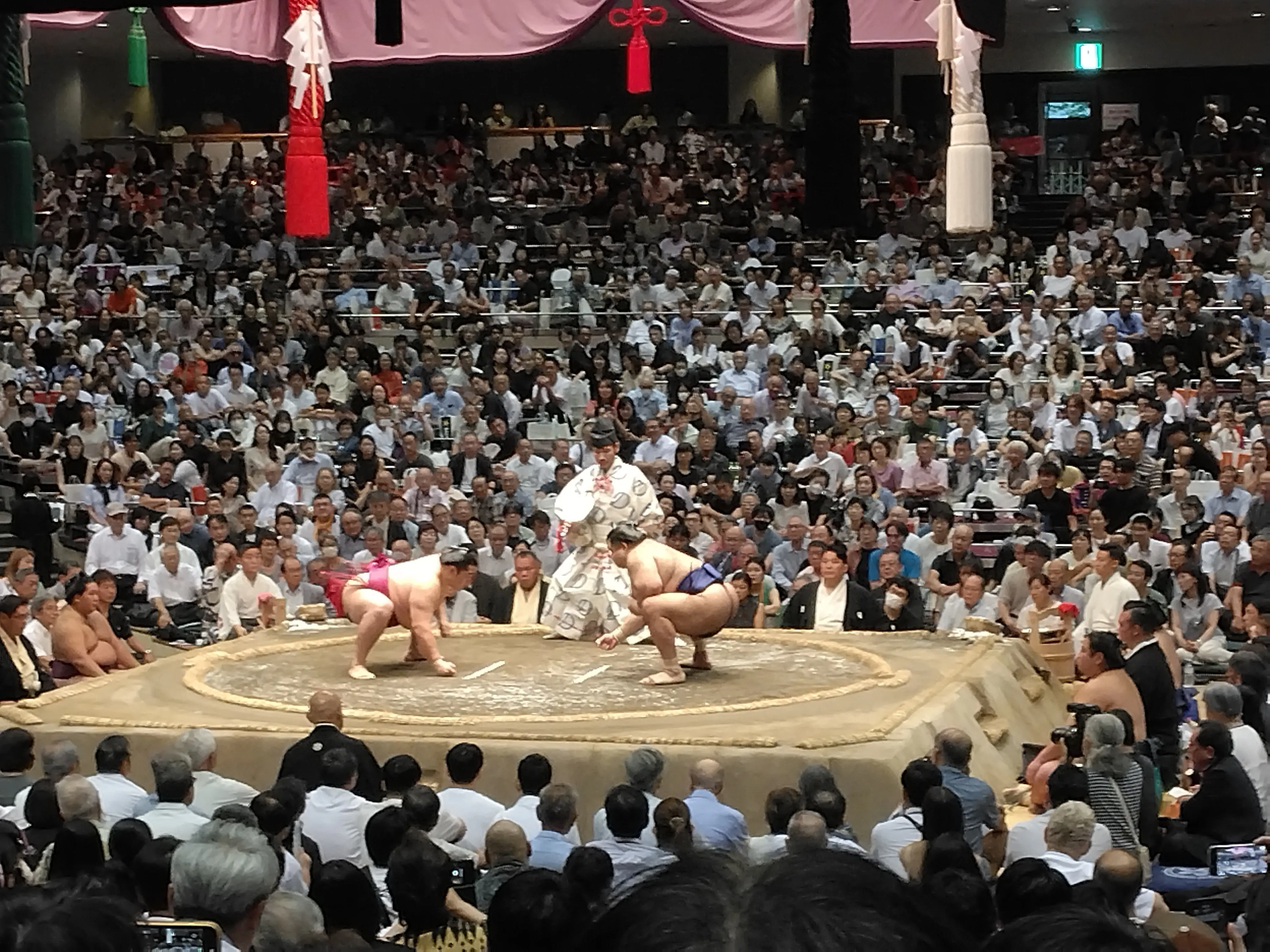 人生初☆国技館で大相撲を生観戦_1_11