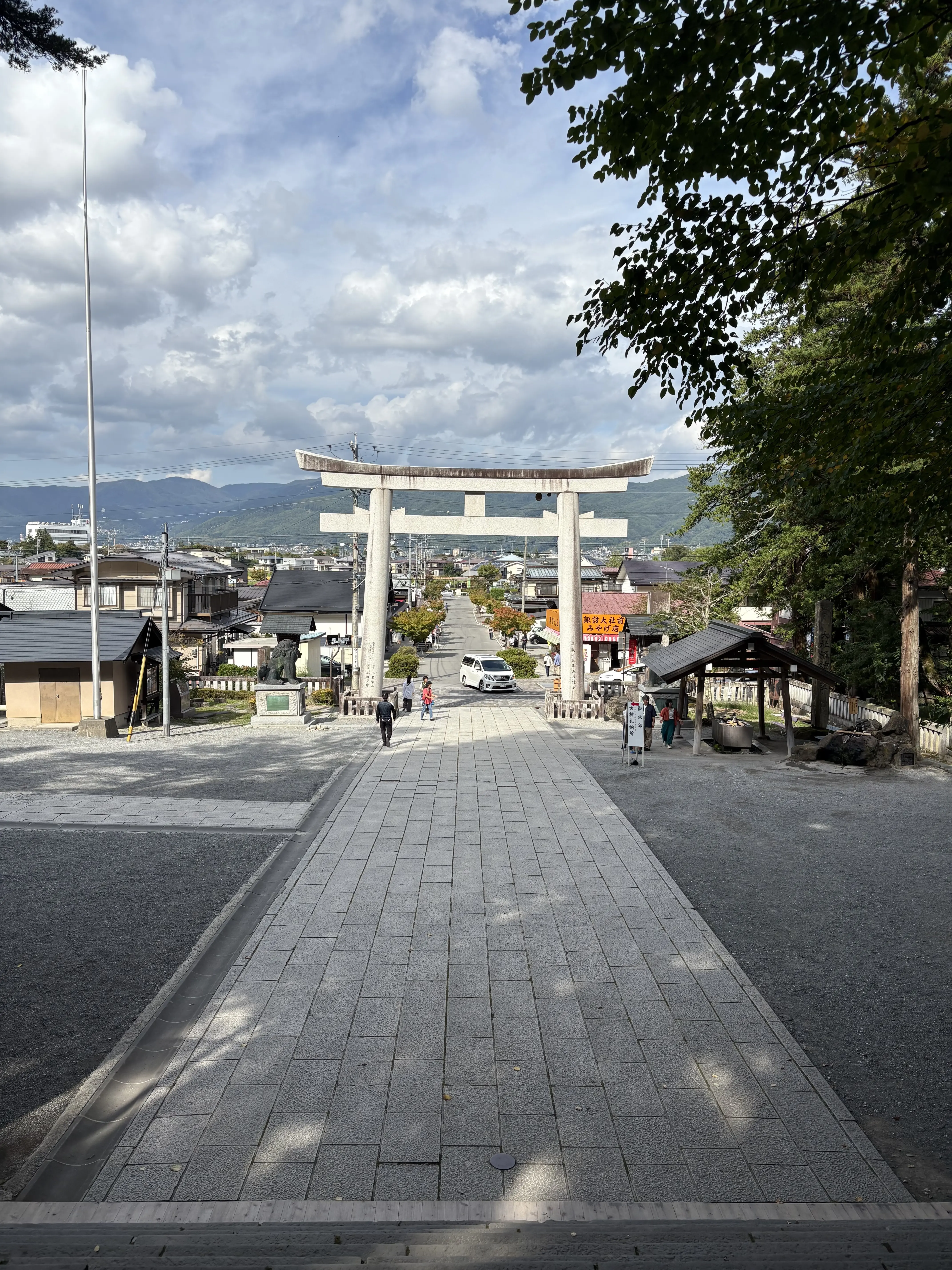 諏訪大社　長野　上社本宮
