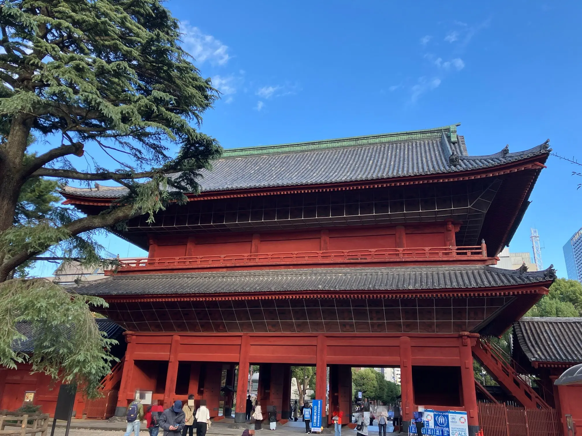 増上寺　東京タワー　寺カフェ　モンブラン　芝公園　芝東照宮　芝縁　TERA CAFE SHIEN ZOJOJI  生絞りモンブラン(極)  天然玉露　朝露　嬉野茶　お散歩　秋の散歩　jマダム 