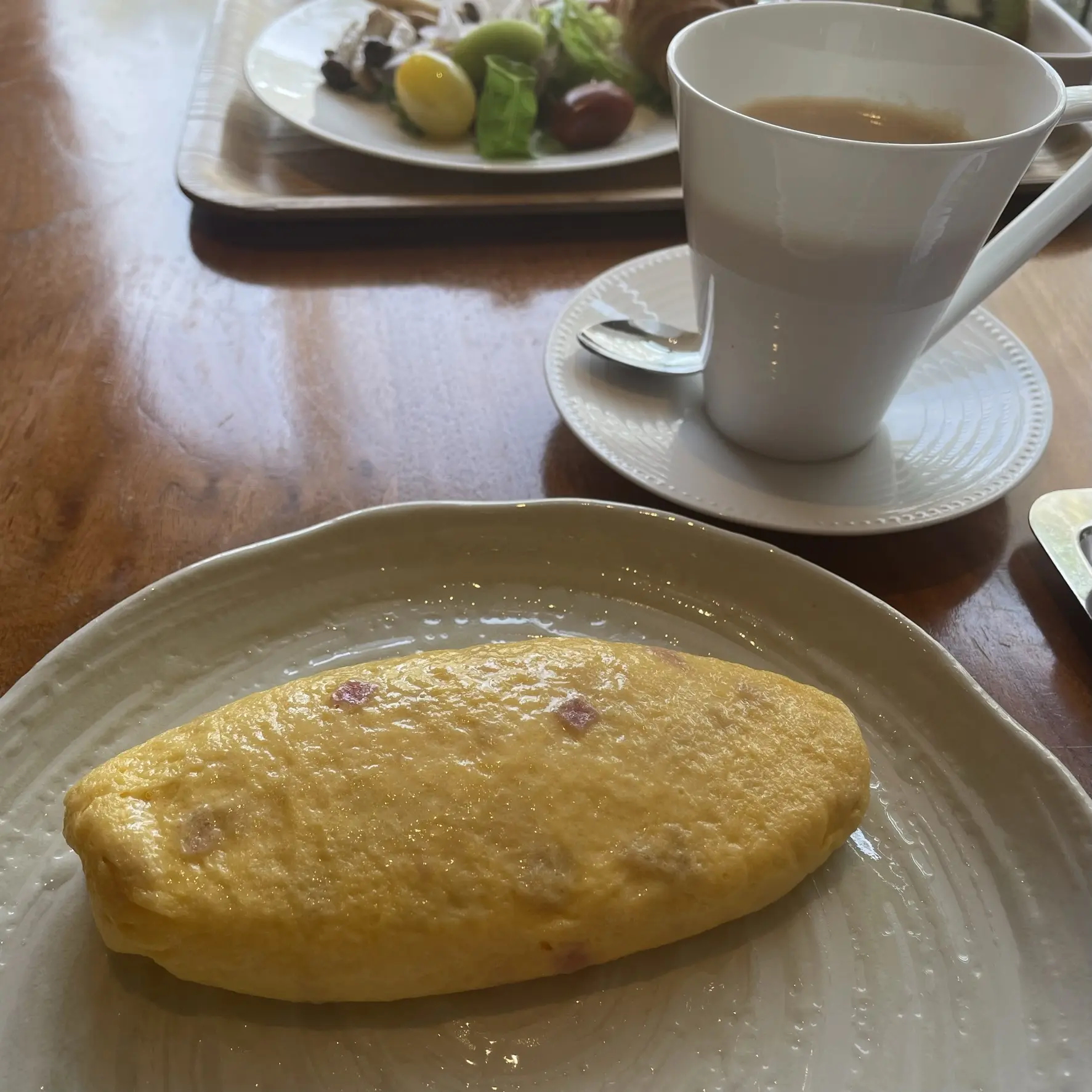 ハイアットリージェンシー箱根の朝食 オムレツ
