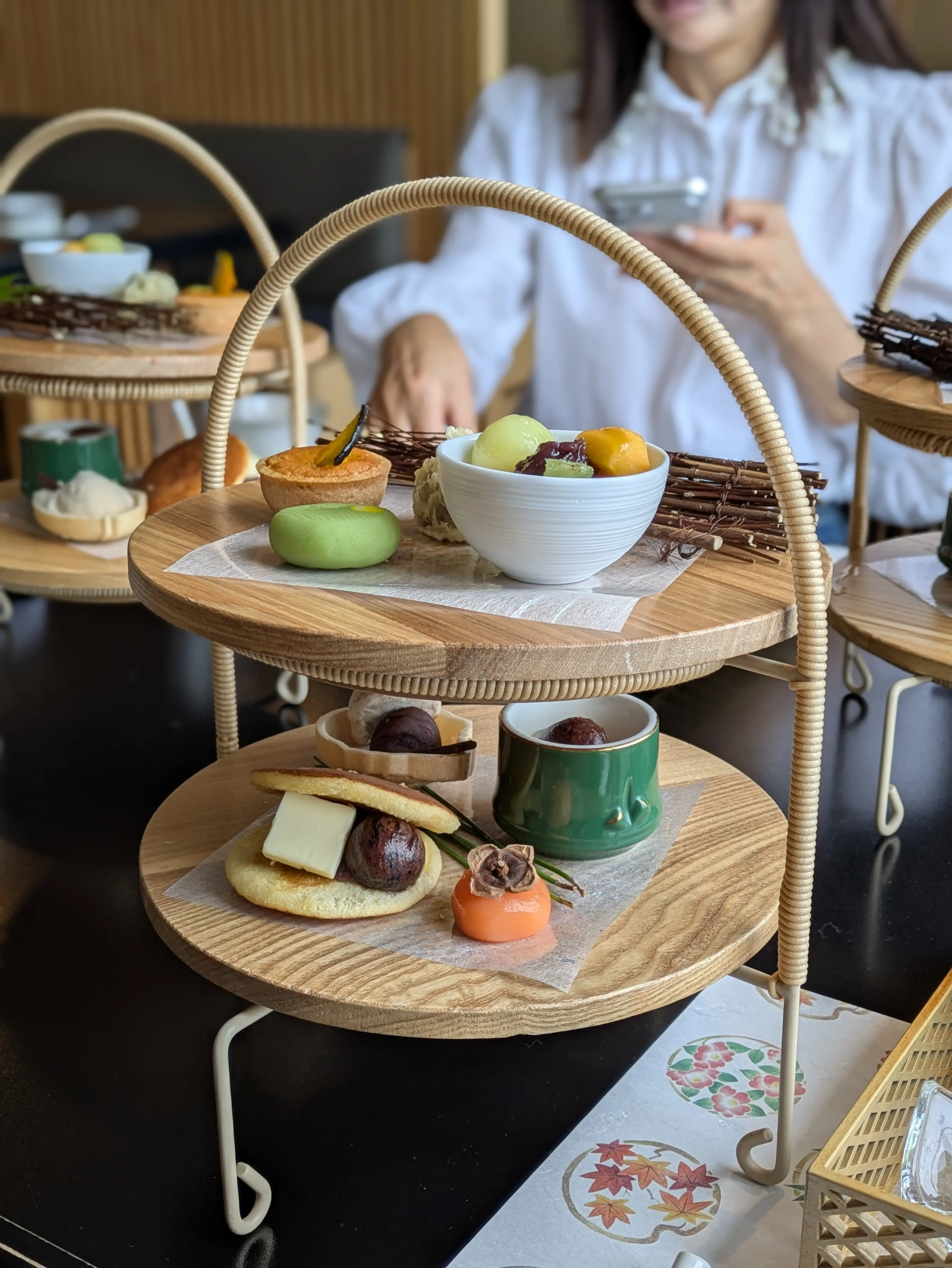 秋旅初日☆和のアフタヌーンティー 『月見に香る秋びより』味街道五十三次_1_9