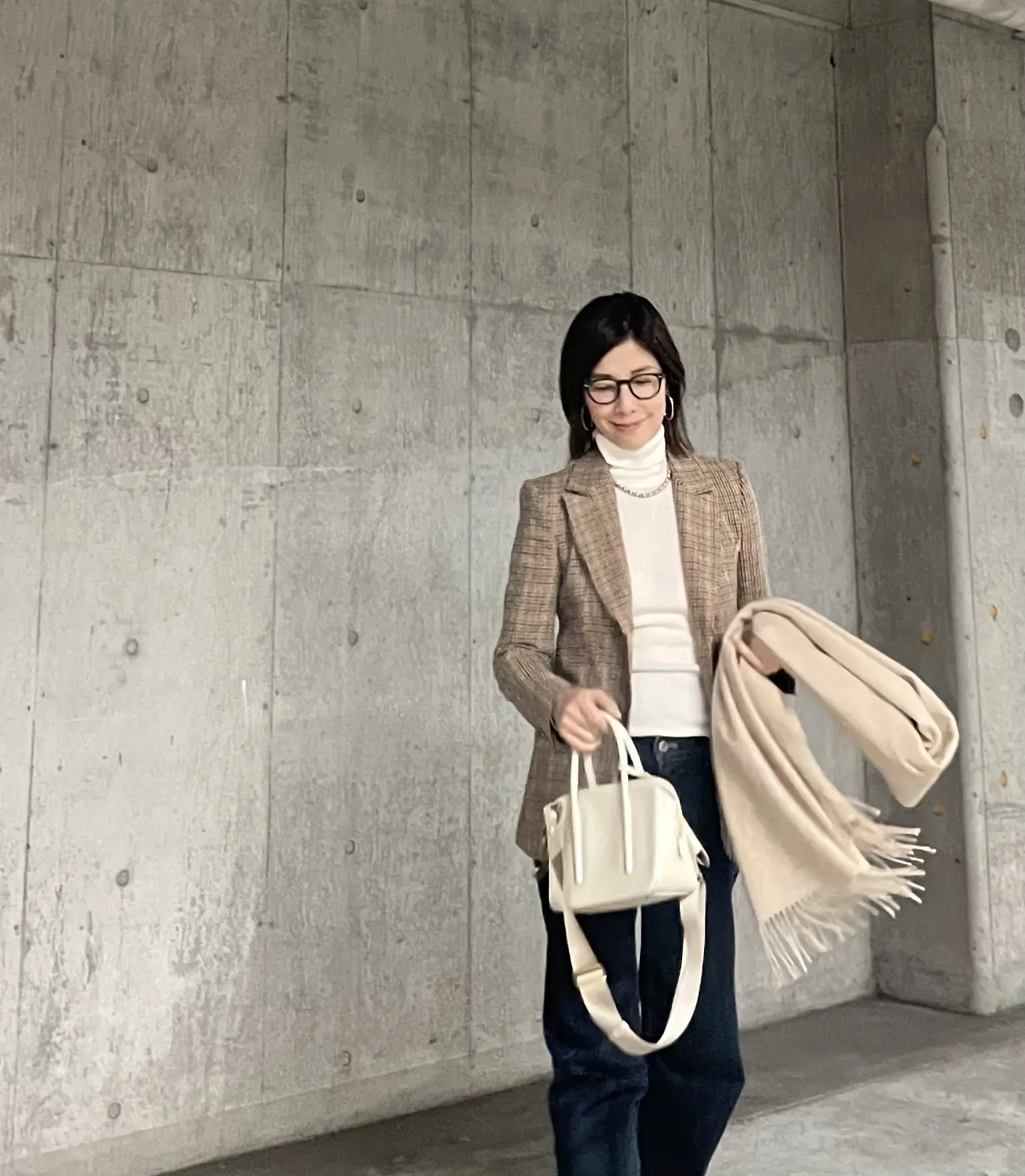 ZARA✖️白スニーカーコーデで春をお迎え。_1_3