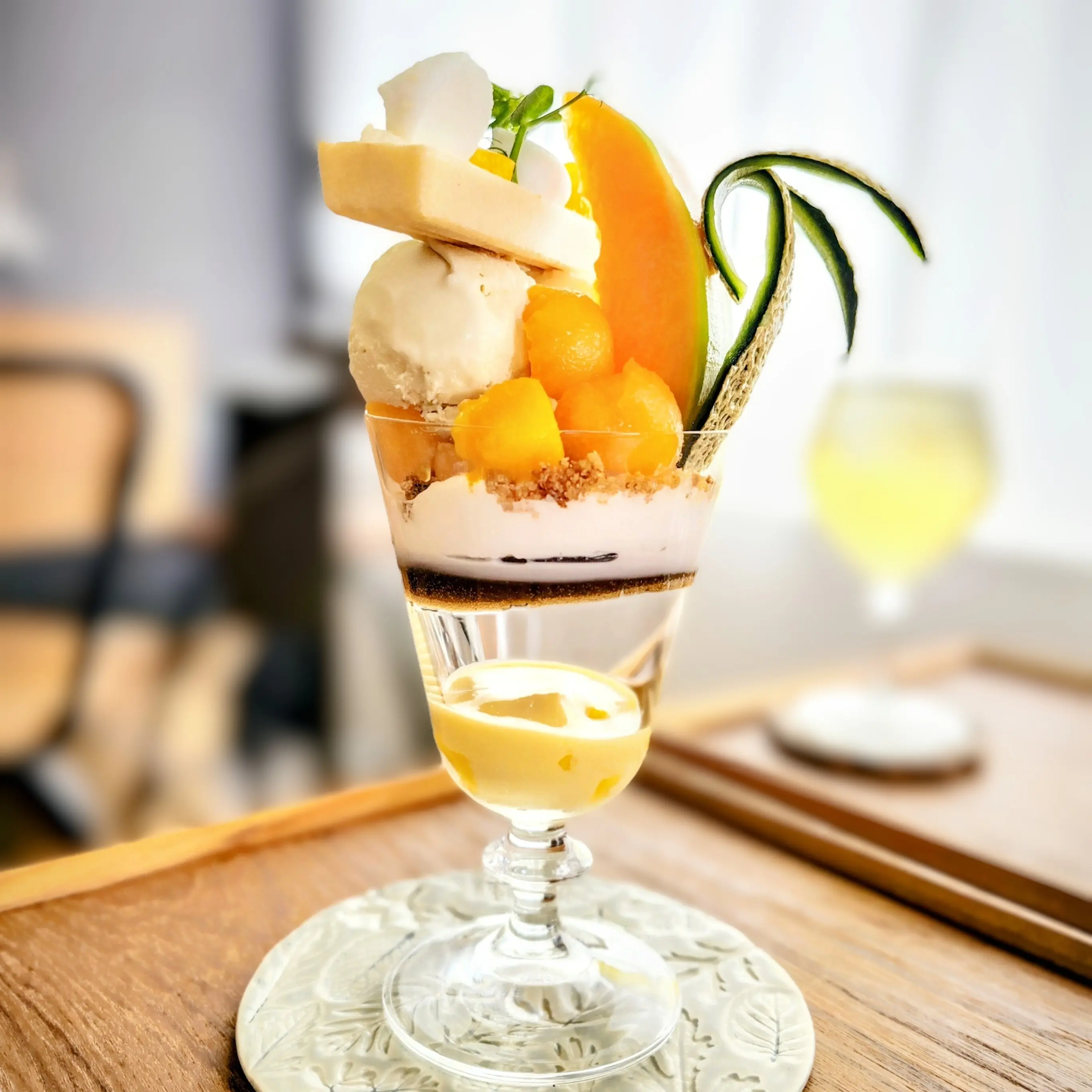 メロンの季節♡完全予約制のパフェ【金木犀茶店】 | チームJマダム