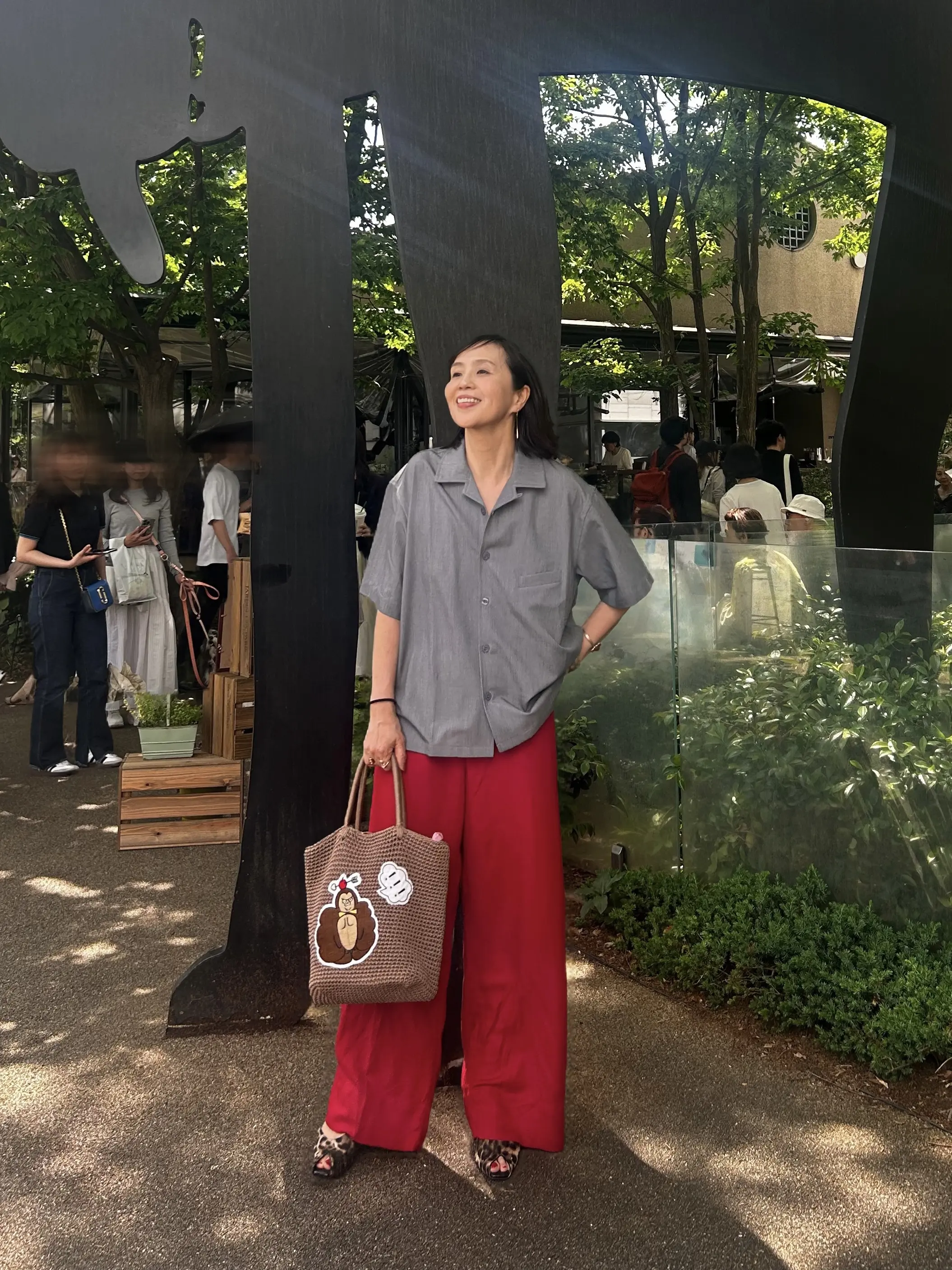 【H&amp;M】これからの季節は麻混のパンツが大活躍_1_3