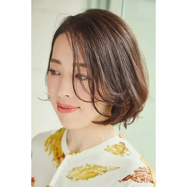 上品で華やかな雰囲気「大人ボブ」