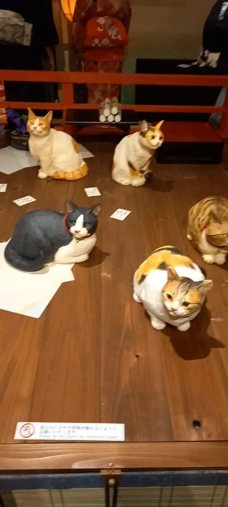 福猫と時空散歩♡ホテル雅叙園の「時を旅する福ねこ」@ 百段階段_1_7-2