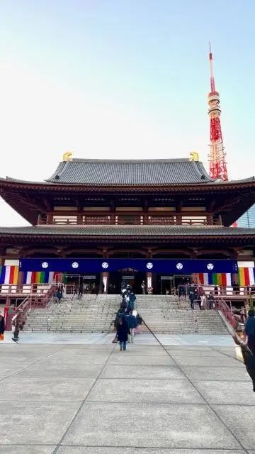 東京・増上寺に参拝