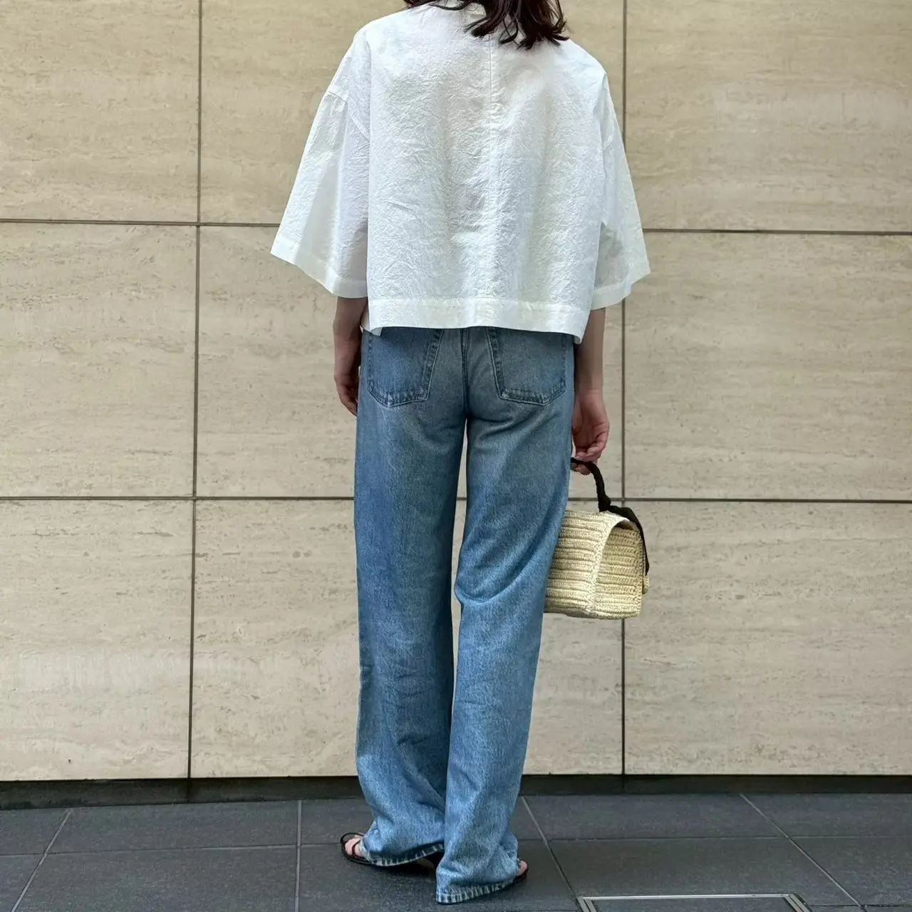 【50代 デニム】ラクなのに洒落ると大人気！〈ラグ アンド ボーン〉のデニムプリントパンツ徹底解説_1_3-2