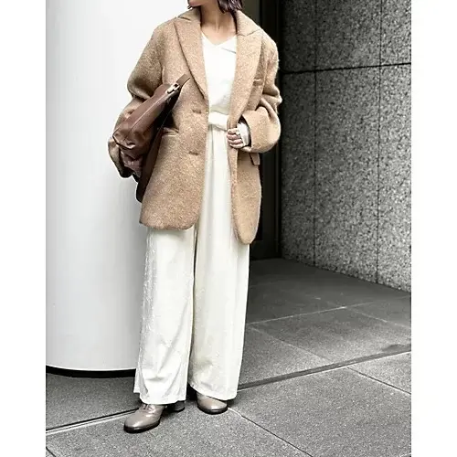 【50代 ファッション】防寒もおしゃれも叶える、気温10度の冬コーデ12選_1_2