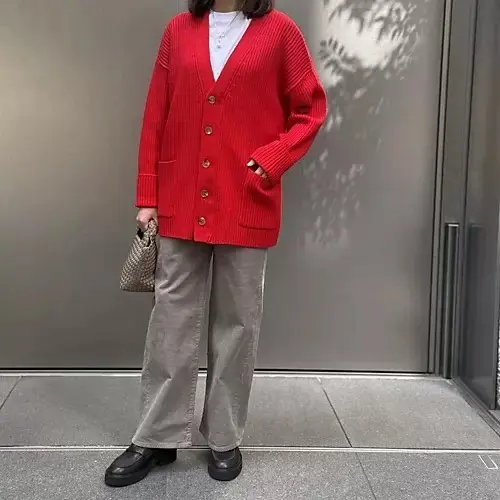 【50代 ファッション】気温18度に頼れる！「上質ニット」着回しコーデ10選_1_23