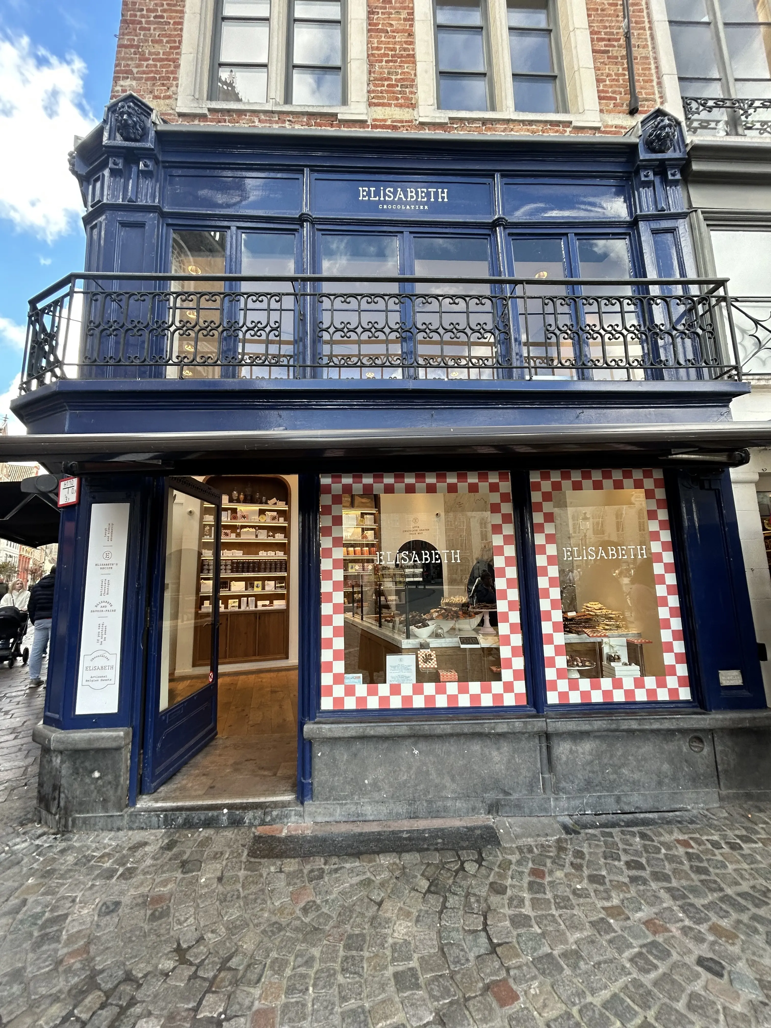 Elisabeth Chocolatier ベルギー　チョコレート　 Bruges ブルージュ
