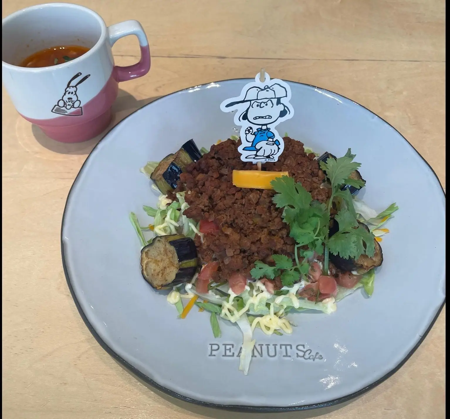 PEANUTS Cafe SNOOPY MUSEUM TOKYOの企画連動メニュー
