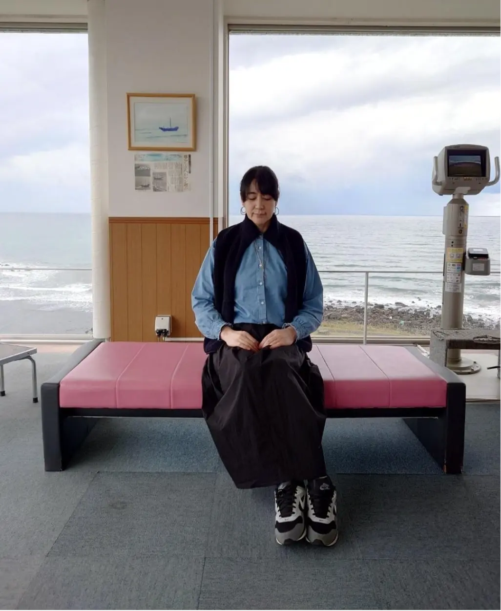 ねむの丘展望塔の私