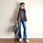 RED CARD TOKYO × éclat リネン混デニム 【Manoa】5 styles  ～ Vol.1 日常編 ～_1_14