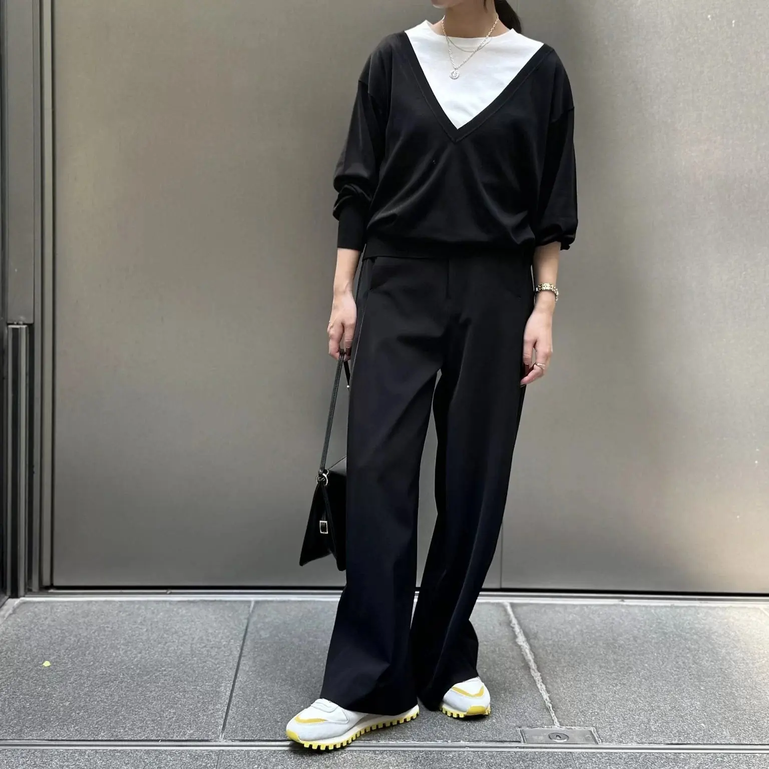 【50代パンツ】買えるのはエクラプレミアムだけ!究極のきれいめパンツでつくる品格コーデ10選_1_7