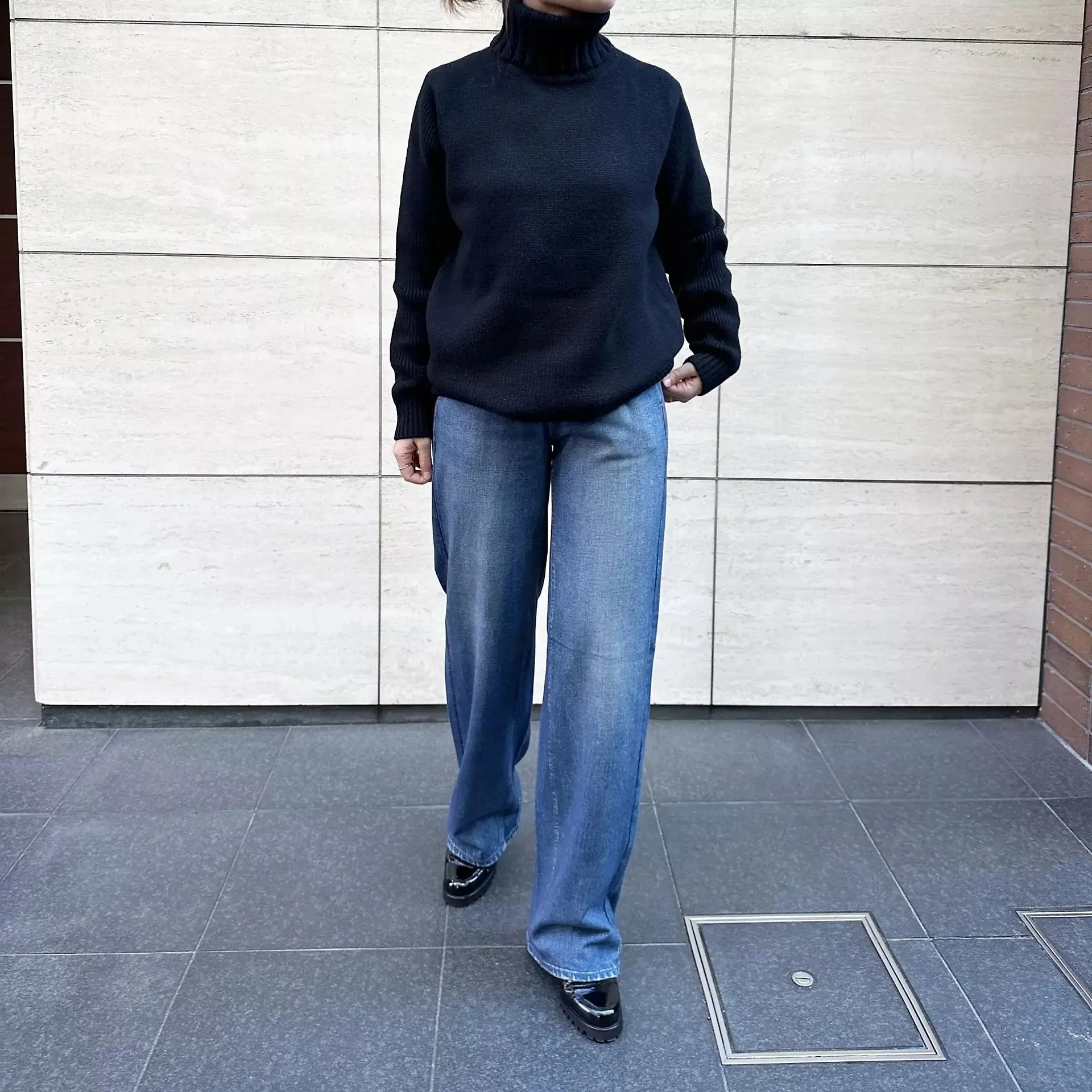 【50代 デニム】ラクなのに洒落ると大人気!〈ラグ アンド ボーン〉のデニムプリントパンツ徹底解説_1_8