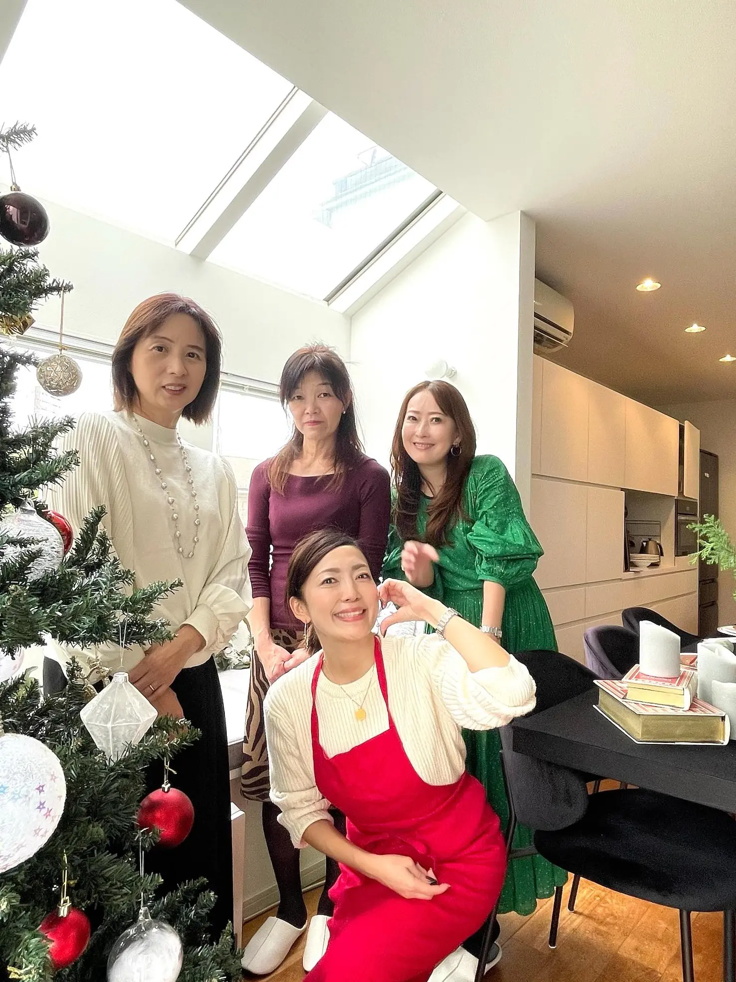 クリスマスの定番コーデでホームパーティー🎄_1_3