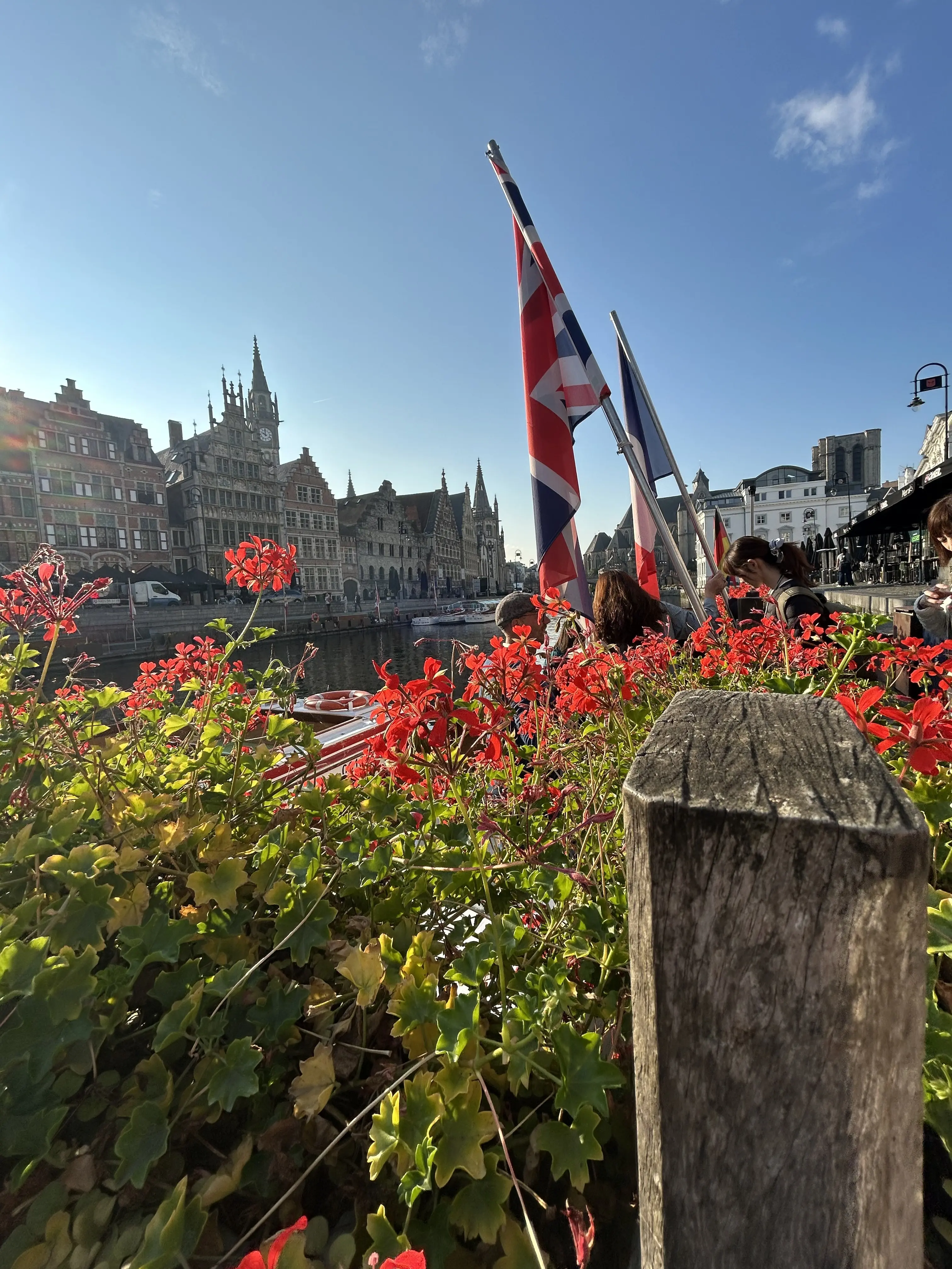 ベルギー　観光　運河クルーズ