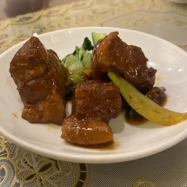 豚バラ肉の上海式醤油煮込み