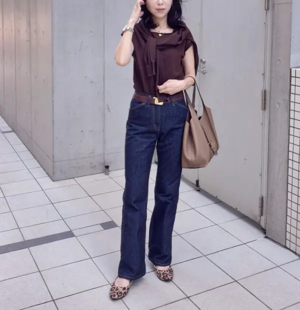 季節の変わり目に♪【気温別】アンサンブルニットの快適コーデ4選_1_3-1