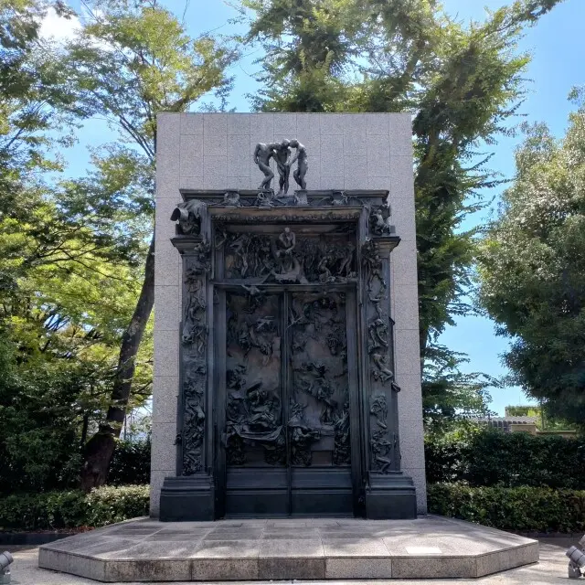 国立西洋美術館　上野恩賜公園　地獄の門