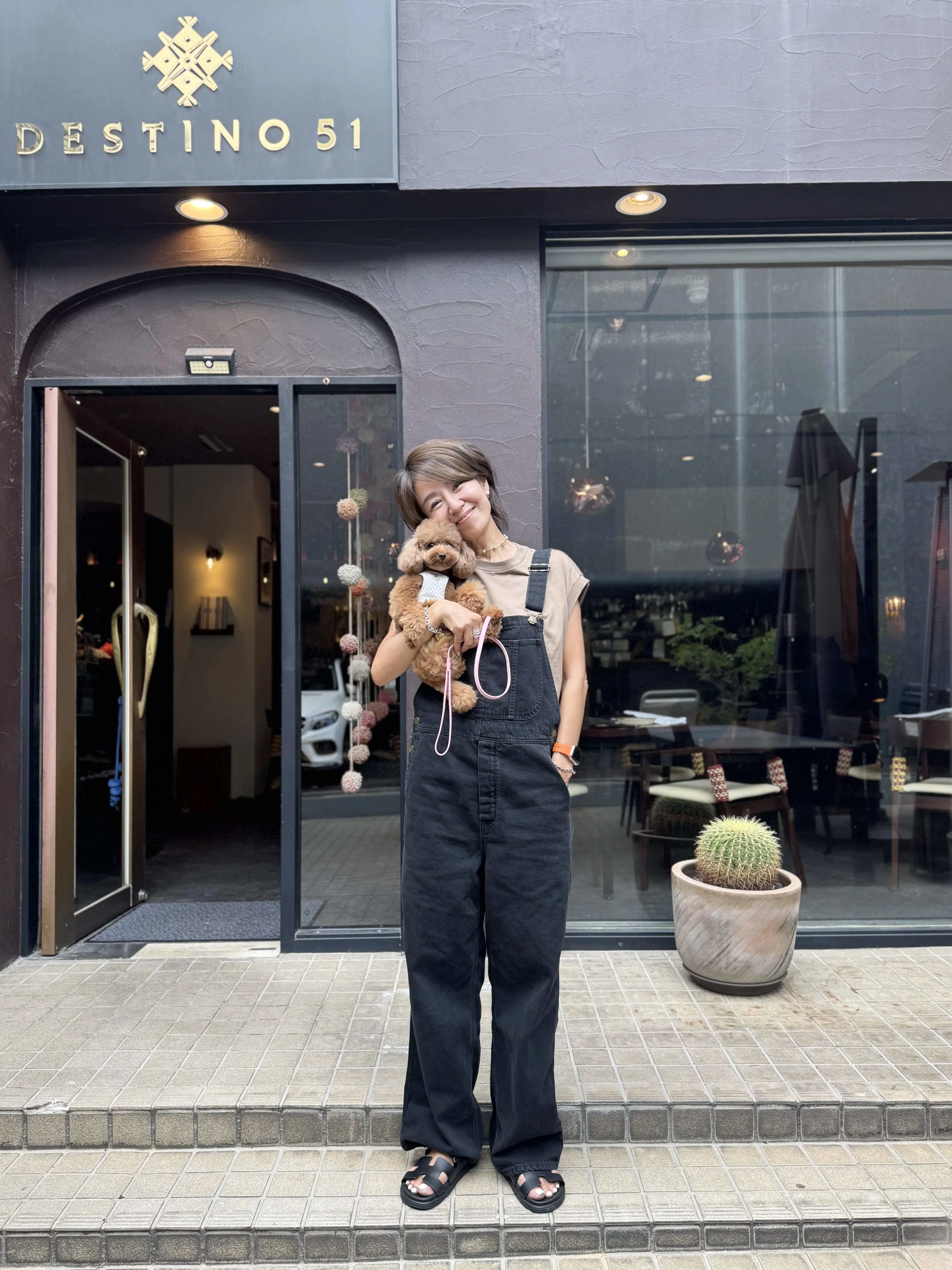 大人スタイルのサロペットstyle_1_5