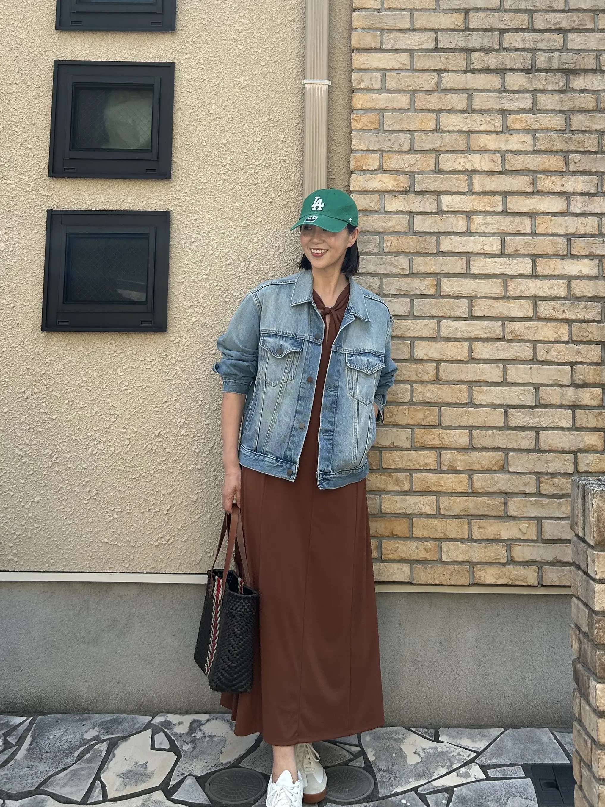 【H&amp;M】洗濯機でジャブジャブ洗えてストンと着れるワンピースは助かります_1_9