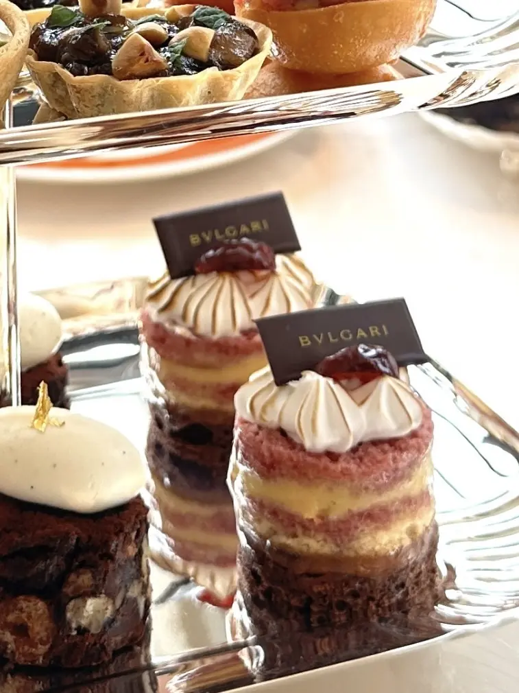 ブルガリ　アフタヌーンティー