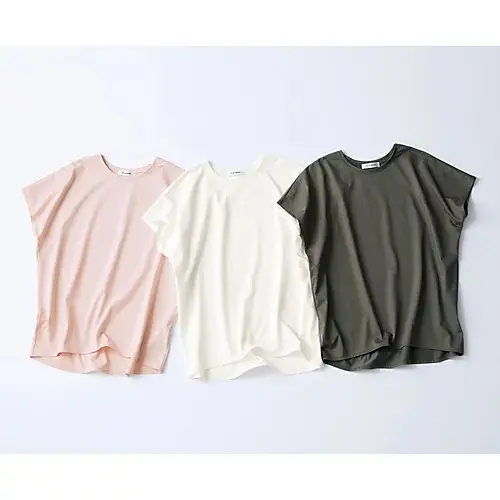 E by eclat フレンチスリーブTシャツが大活躍_1_8