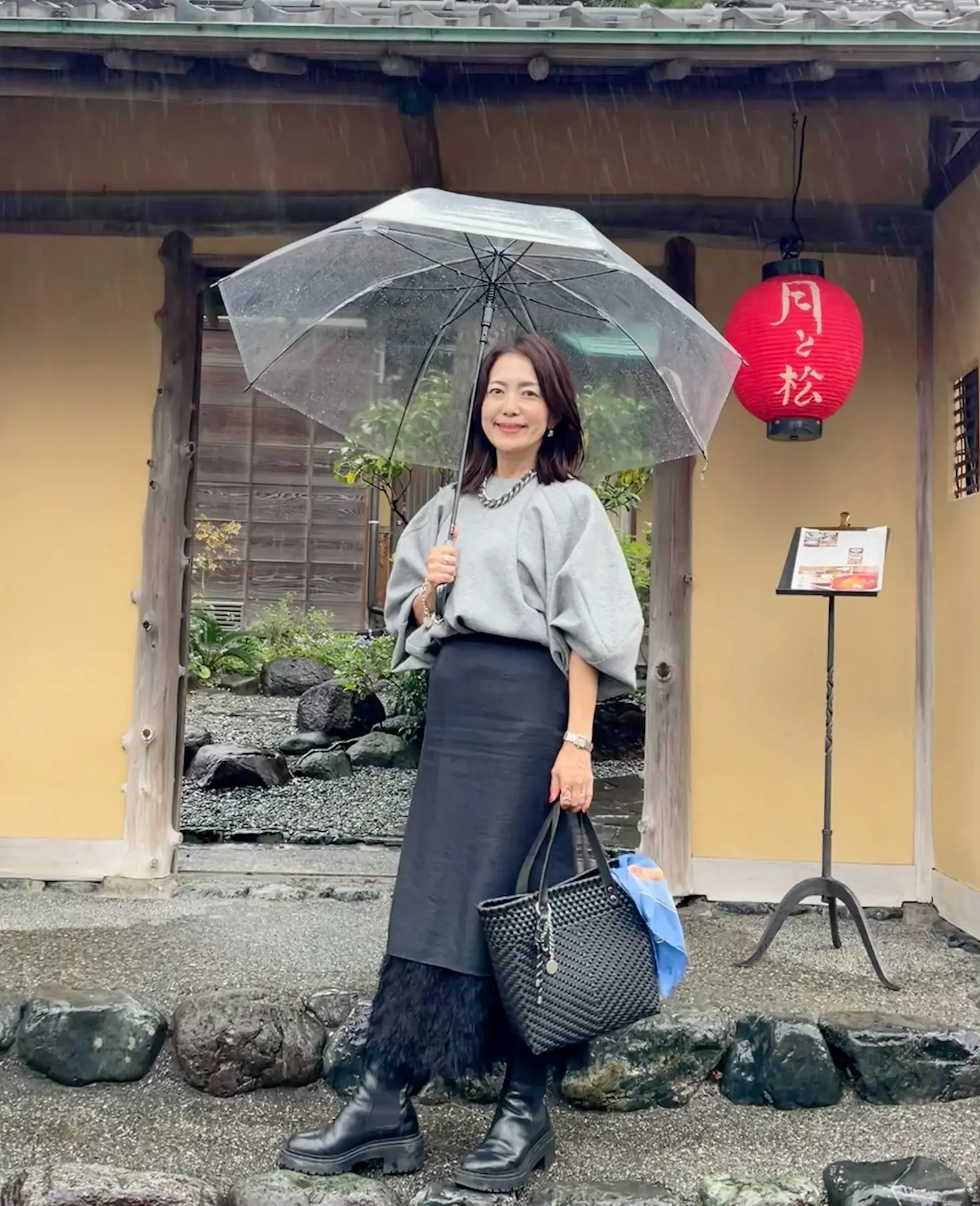 小雨降る鎌倉。からすみ蕎麦と和栗のパフェに舌鼓_1_15