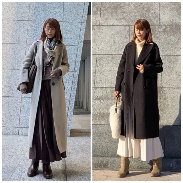 ロングコート　チェスターコート　ベージュコート　バナナリパブリック　ZARA ZARAコート