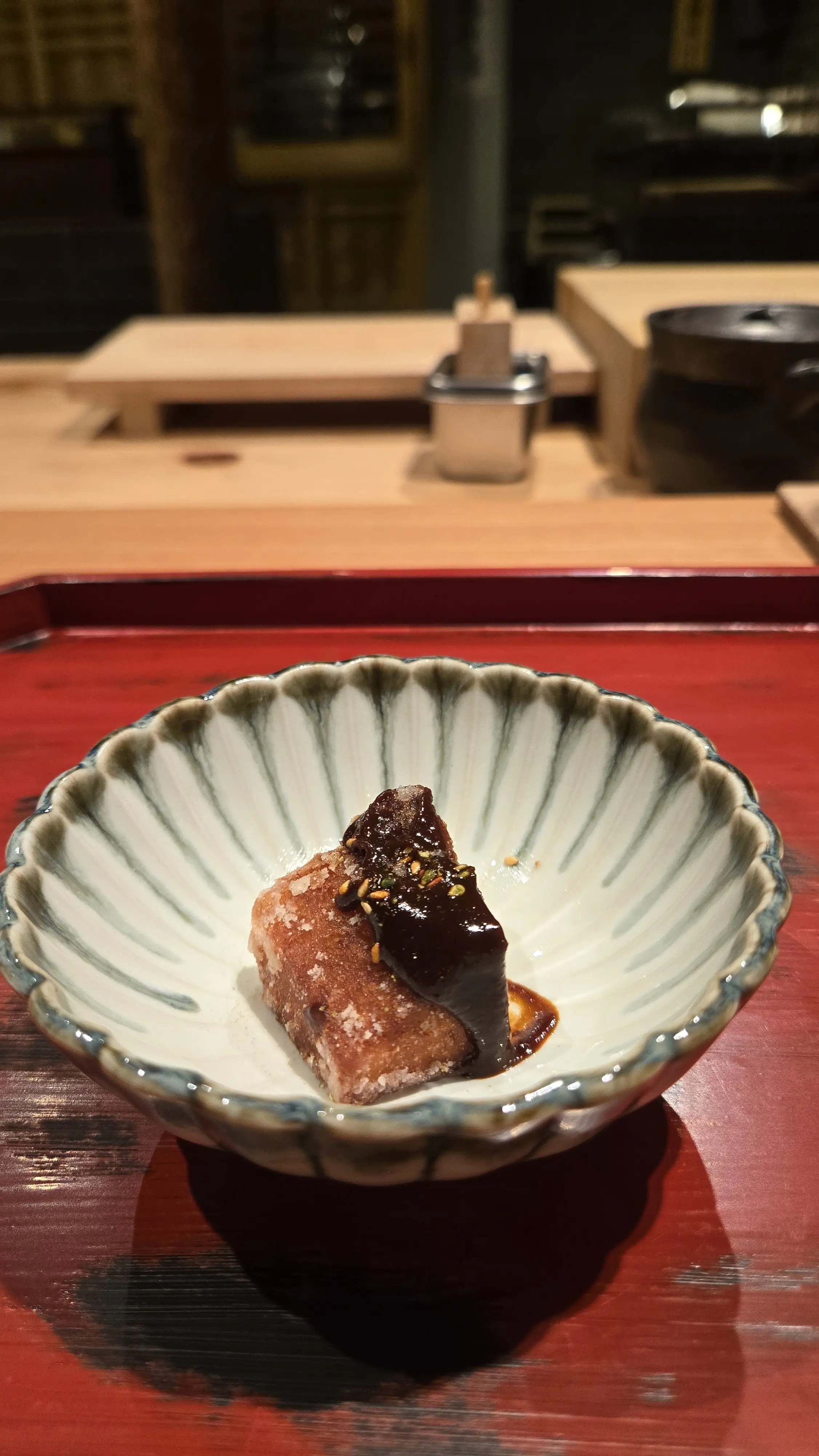 お気に入りファージャケットでミシュラン1つ星割烹へ_1_6-3