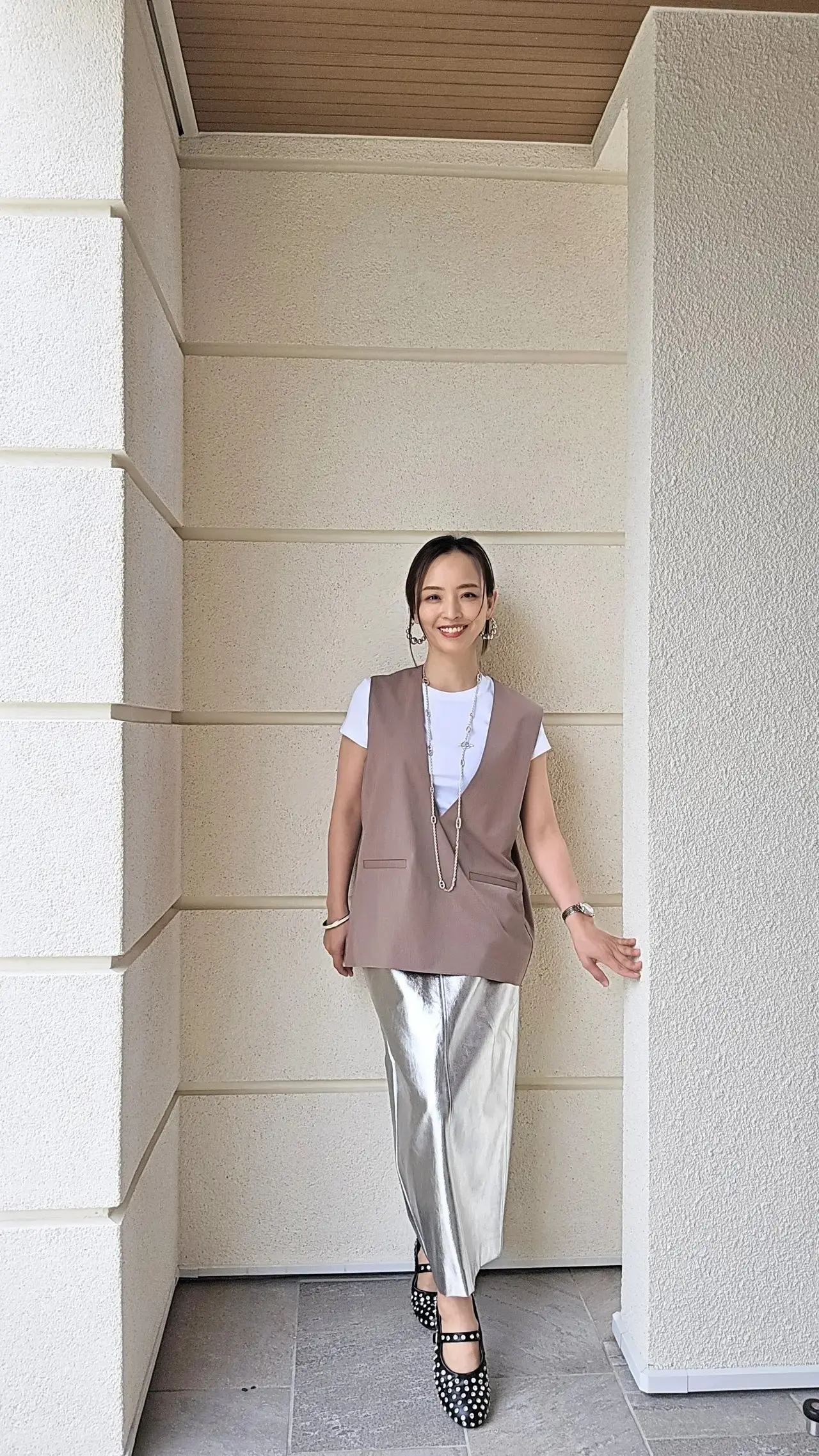 【おしゃれな50代「ユニクロ・GU」夏コーデ】暑くなるこれからの季節に大活躍の“Tシャツ”や”ノースリーブ”も！_1_17